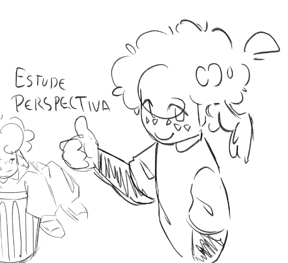 Recado de hoje, é bom estudar perspectiva! :D