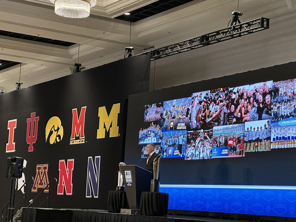 KOTNCFB's tweet image. Big Ten commissioner Tony Petitti with his opening remarks and he is bragging on football as he should.
Says Big Ten football “has never been deeper or stronger.”
m.youtube.com/@KOTNCFB
