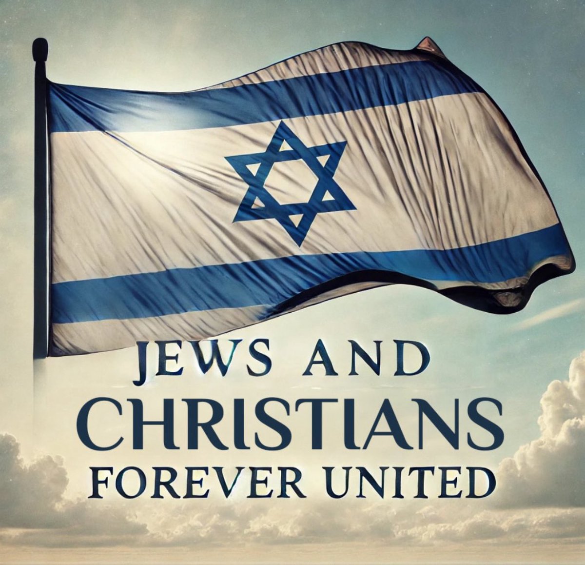 🙏Se vc concorda com
Isso compartilhe esse post:
“ Judeus e cristãos juntos para sempre unidos ”