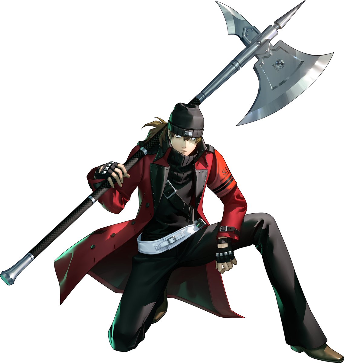 Strain42's tweet image. These two are going to have the most adorably awkward wholesome interaction in the entire Persona franchise