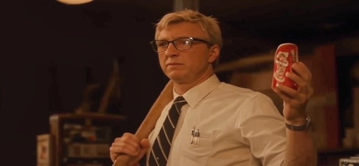 JohnnyLCKai's tweet image. 85 cents for a fucking soda?!?
Those are Larusso prices.
I’m standing up for my rights as a consumer. We’re rolling back prices to 1985. #JohnnyLawrence #FallingDown #NoMercy #Economics