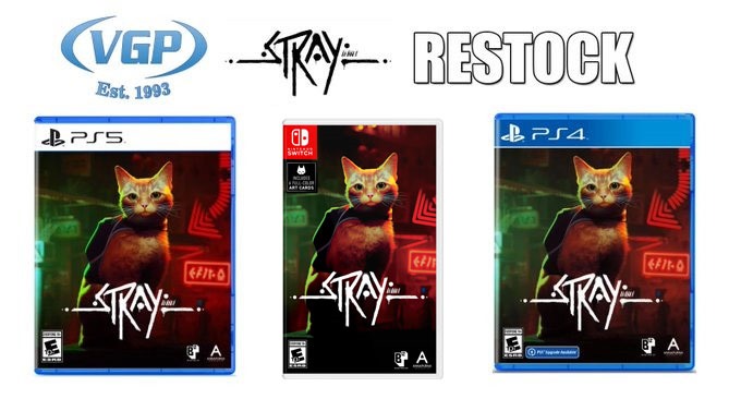 VideoGamesPlus_'s tweet image. Stray for the NSW, PS5, and PS4 is back in stock at VGP!
Stray: tinyurl.com/7vk7crv4
All Sales: tinyurl.com/4uuauhu8
P4/5: $29.99 / 21.99 USD
NSW: $34.99 / 25.50 USD
- Enjoy Free Shipping when you spend $75 / 55 USD