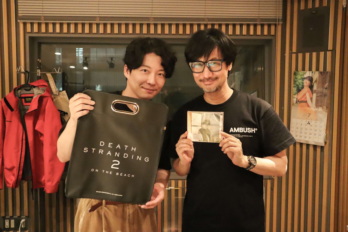 gen_senden's tweet image. 今夜の #星野源ANN はゲームクリエイターの小島秀夫監督がゲストに登場!
メールテーマは「小島監督が訊かれたことがなさそうな質問」。ささやかな質問から、ゲームについての質問など沢山お答えいただきました!
皆さんもぜひ #DeathStranding2 プレイしてみてくださいね!
radiko.jp/share/?sid=LFR…