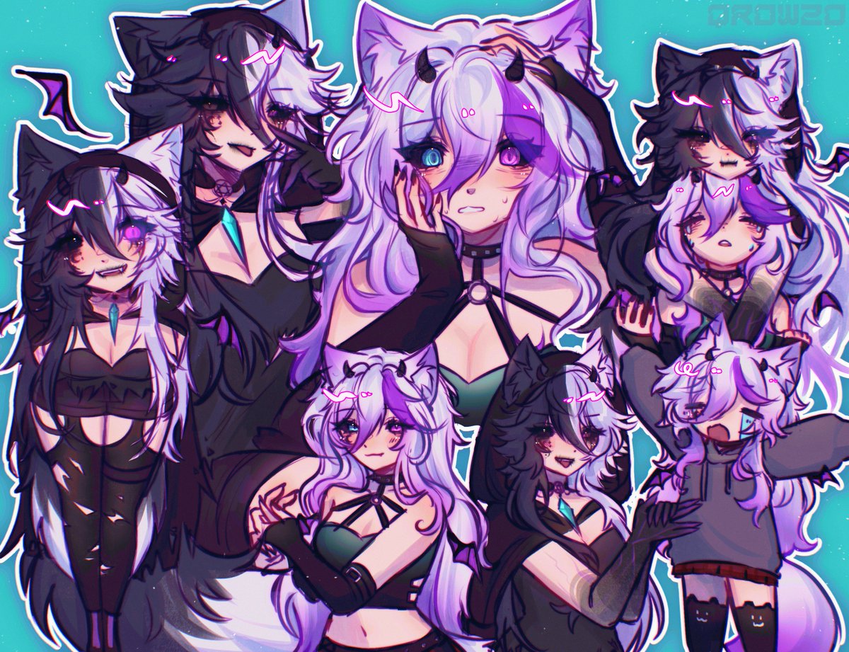 qrowzo's tweet image. c♡mm for LunatheEclipse1!