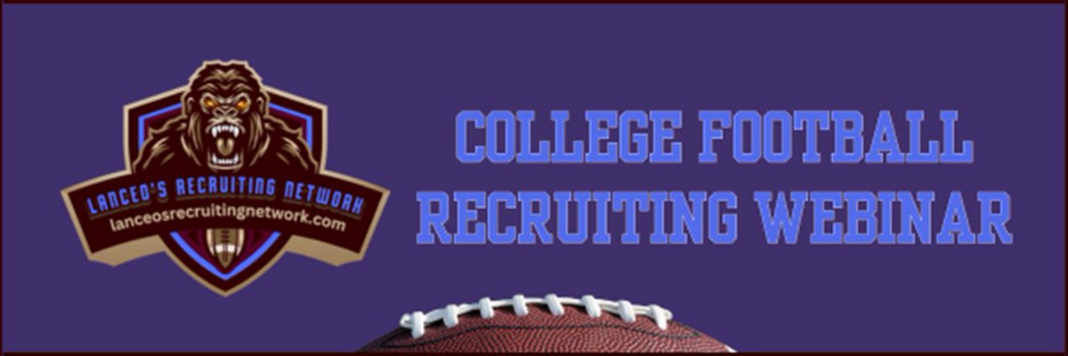 Our goal at Lance O’s Recruiting Network is to help our recruits and their families through this process, working to ensure that they receive offers that are equal to their potential.  As part of that initiative, our staff will be holding a webinar – at no cost – for student