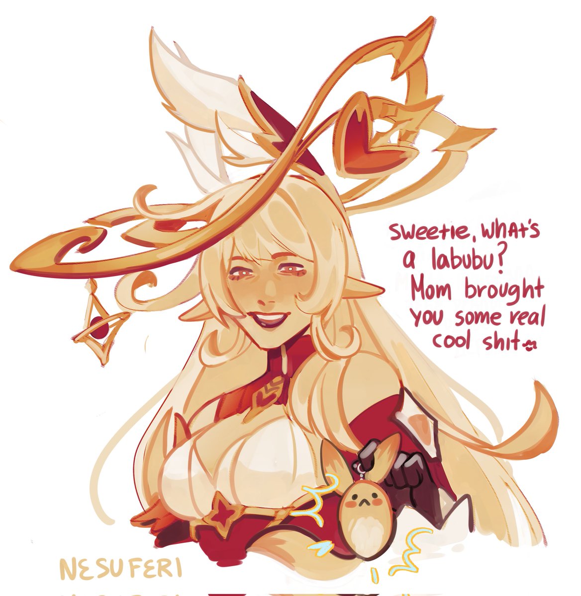 I feel
#Alice #GenshinImpact