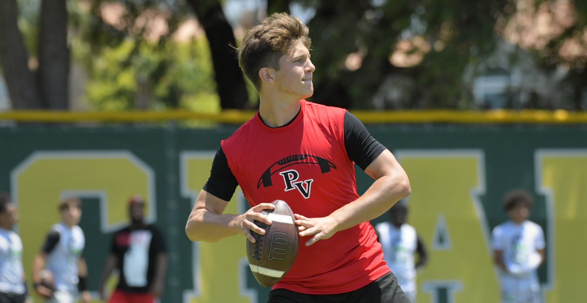 BlairAngulo's tweet image. Touted 2027 quarterback Ryan Rakowski from Palos Verdes (Calif.) is sorting through his options heading into the season, and a few programs are standing out in his recruitment: 247sports.com/article/touted…