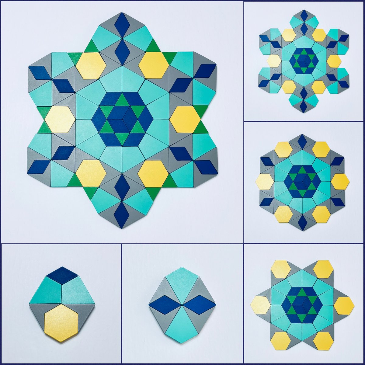 Pattern block play with octagons! #21CenturyPB