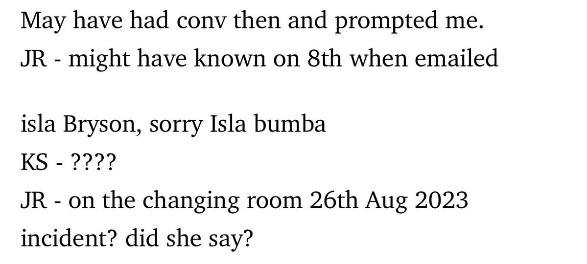 JeanHatchet's tweet image. I’m so immature I read this and in my head Barry Manilow swanned into court singing
“Her name was Isla, Isla Bryson.”
Kill me now 🤣💀. @nhsfife are the finest comedy courtroom drama there has ever been. New cross-genre.