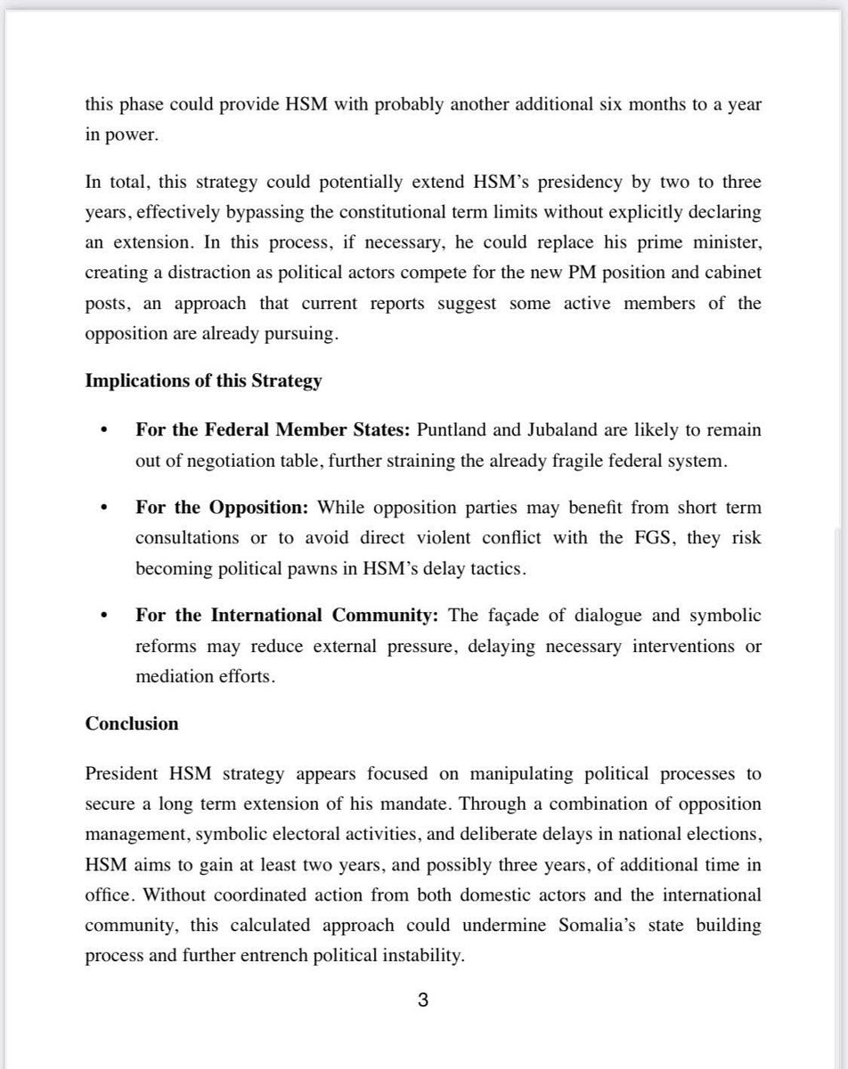 EIshmael_'s tweet image. How the failed President Hassan Sheikh aims to extend his mandate! Possible strategy! #HSMfailedSomalia