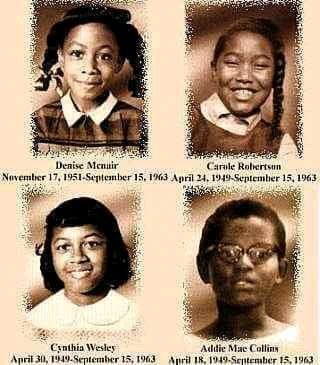 Long before 9/11 there was 9/15/63 Never forget!