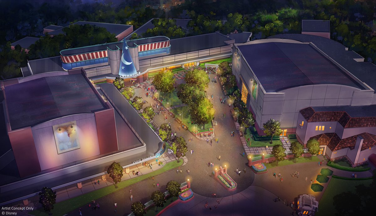 TPMvideos's tweet image. Star Wars Launch Bay should have closed when Galaxy’s Edge opened so having it transform into the “Magic of Disney Animation” is not only a welcome change but a perfect callback to the past. Love seeing DHS go back to their roots! Also the green space makes such a difference