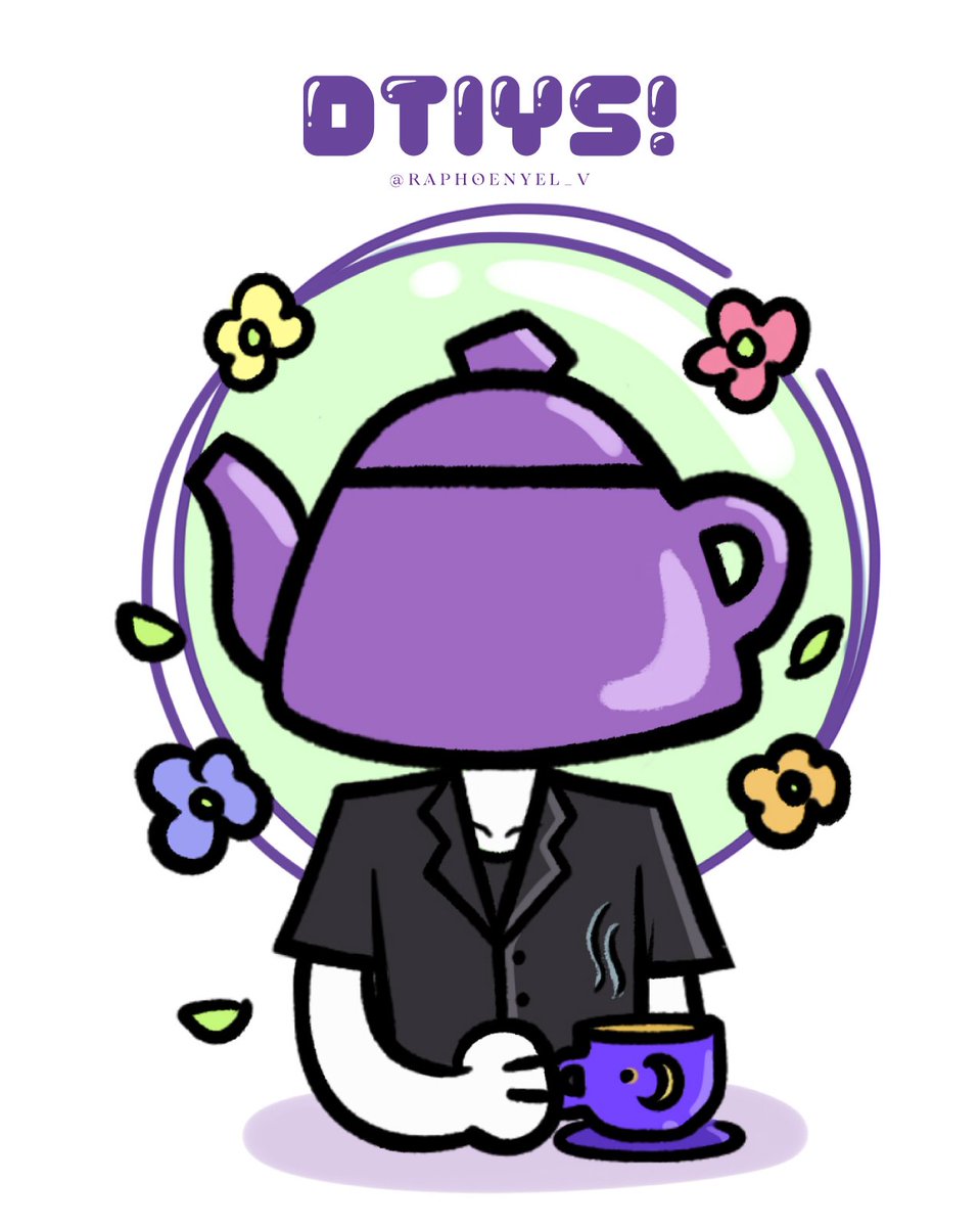 Raphoenyel_V2's tweet image. I’ll be hosting a DTIYS (Draw This In Ur Style) This is my selfsona 💜🫖
Check for the rules before you do it ☺️ #illustrations #artmoots