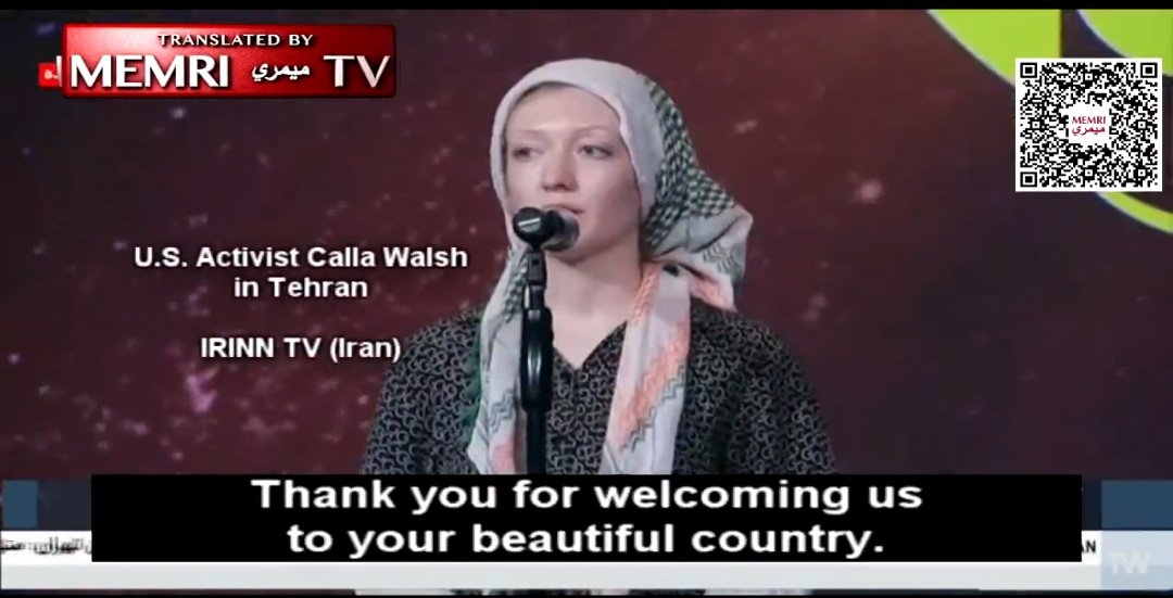 EzraDrissman's tweet image. Stupid American girl in Tehran.