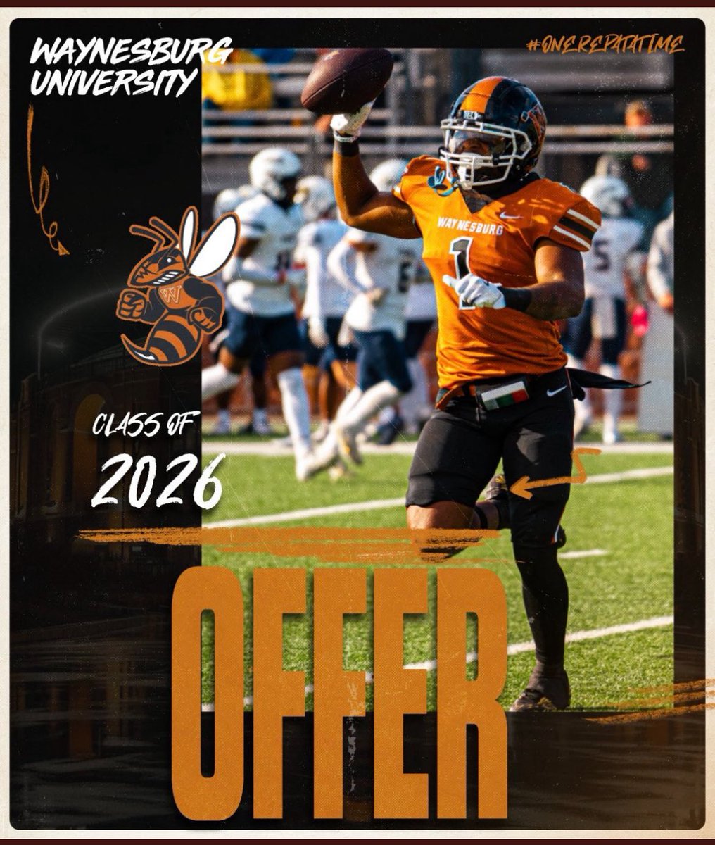 Jay17551999's tweet image. After a great conversation with @CoachColemanHC I am blessed to receive my second offer too @Waynesburg_FTBL !!! @CoachWalters07 @wpialsportsnews @WPIAL_Insider @TheWPIALEdition @LeechburgBall #waynesburg