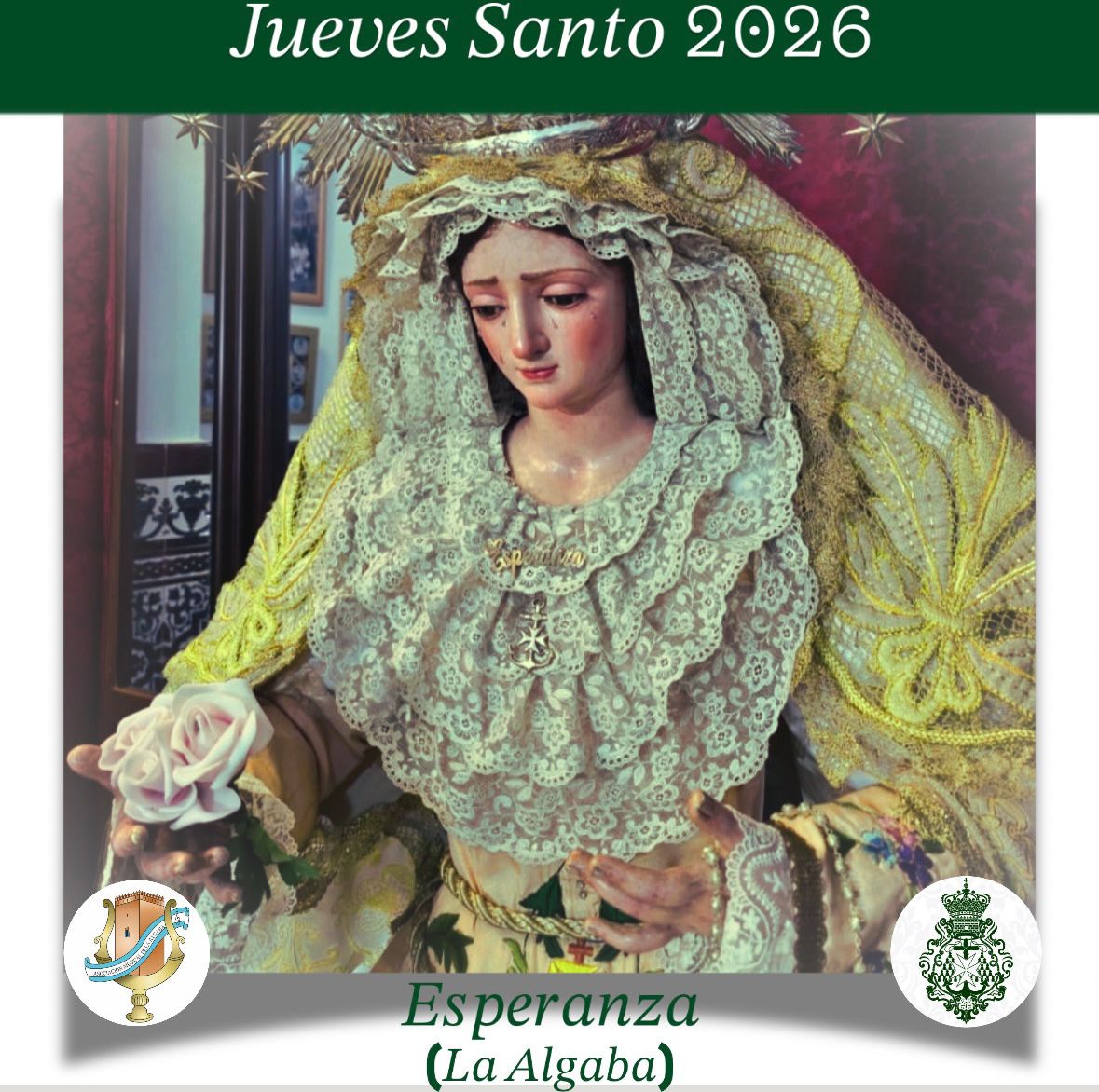 Asociación Musical de La Algaba (@amalgaba) on Twitter photo ✍️ RENOVACIÓN VERA - CRUZ DE LA ALGABA
Nos complace anunciaros la renovación con nuestra querida <a href="/veracruzalgaba/">Santa VeraCruz de La Algaba</a> para ser la música de la Esperanza en 2026
Desde estas líneas agradecer el trato, cariño y admiración hacia nuestra formación por parte de la Junta de Gobierno ✍️ RENOVACIÓN VERA - CRUZ DE LA ALGABA
Nos complace anunciaros la renovación con nuestra querida <a href="/veracruzalgaba/">Santa VeraCruz de La Algaba</a> para ser la música de la Esperanza en 2026
Desde estas líneas agradecer el trato, cariño y admiración hacia nuestra formación por parte de la Junta de Gobierno