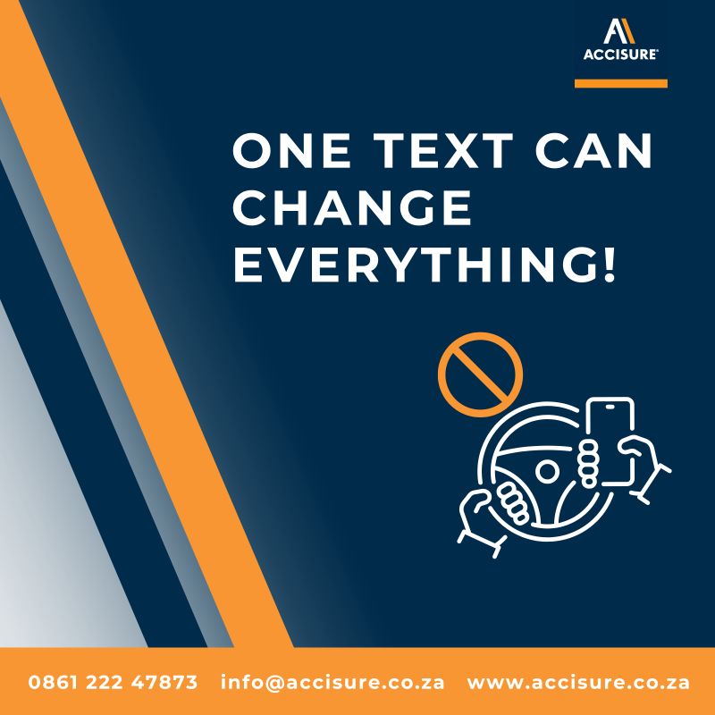 _ArriveAlive's tweet image. One text can change everything!
Texting while driving is one of the leading causes of avoidable accidents. That quick glance down could cost lives.
Stay focused. Drive aware. Let AcciDrive be your safety net when the unexpected happens.
• Support when accidents occur
• Peace…