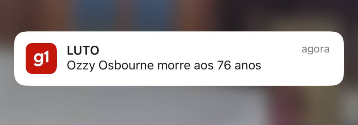 babi's tweet image. O Ozzy entregou o último show e morreu.
Isso foi uma atitude mt metaleira da parte dele.
Ícone
