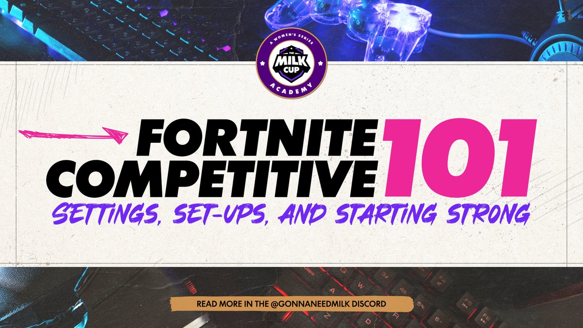 RaidiantGG's tweet image. Curious about #TheMilkCup Academy ❓👩‍🎓 

Jump into the @GonnaNeedMilk Discord for the full breakdown on how we&apos;re helping women grow in Fortnite 📚

🔗 raidiant.link/TheMilkCupAcad…