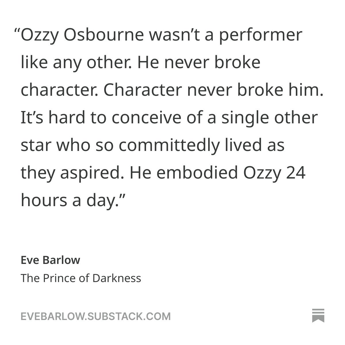 Eve_Barlow's tweet image. Goodbye to the Prince Of Darkness.
open.substack.com/pub/evebarlow/…