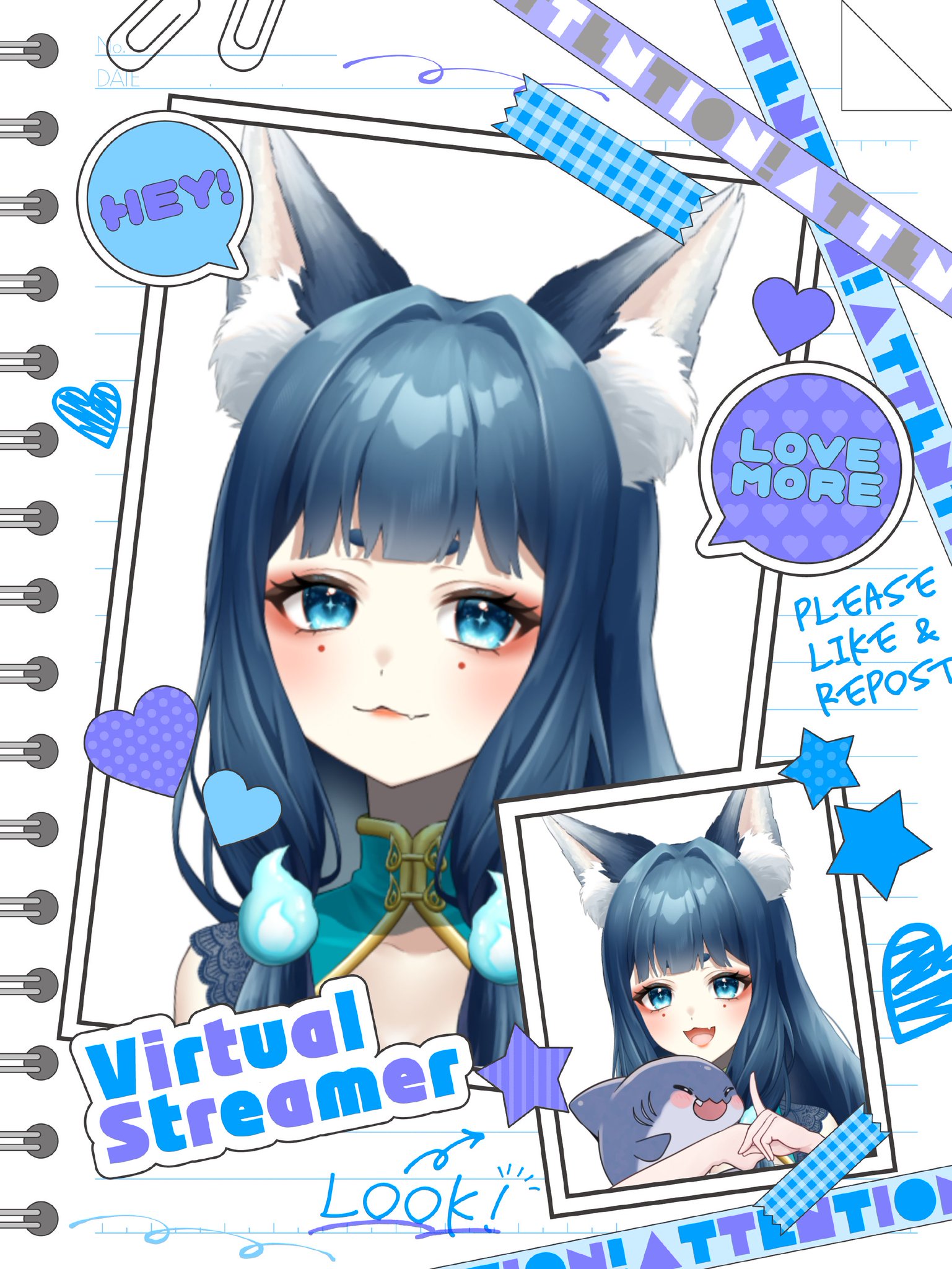 狐尾 燐火🦊🍼0725デビュー✨新人Vtuber✨ on X: 