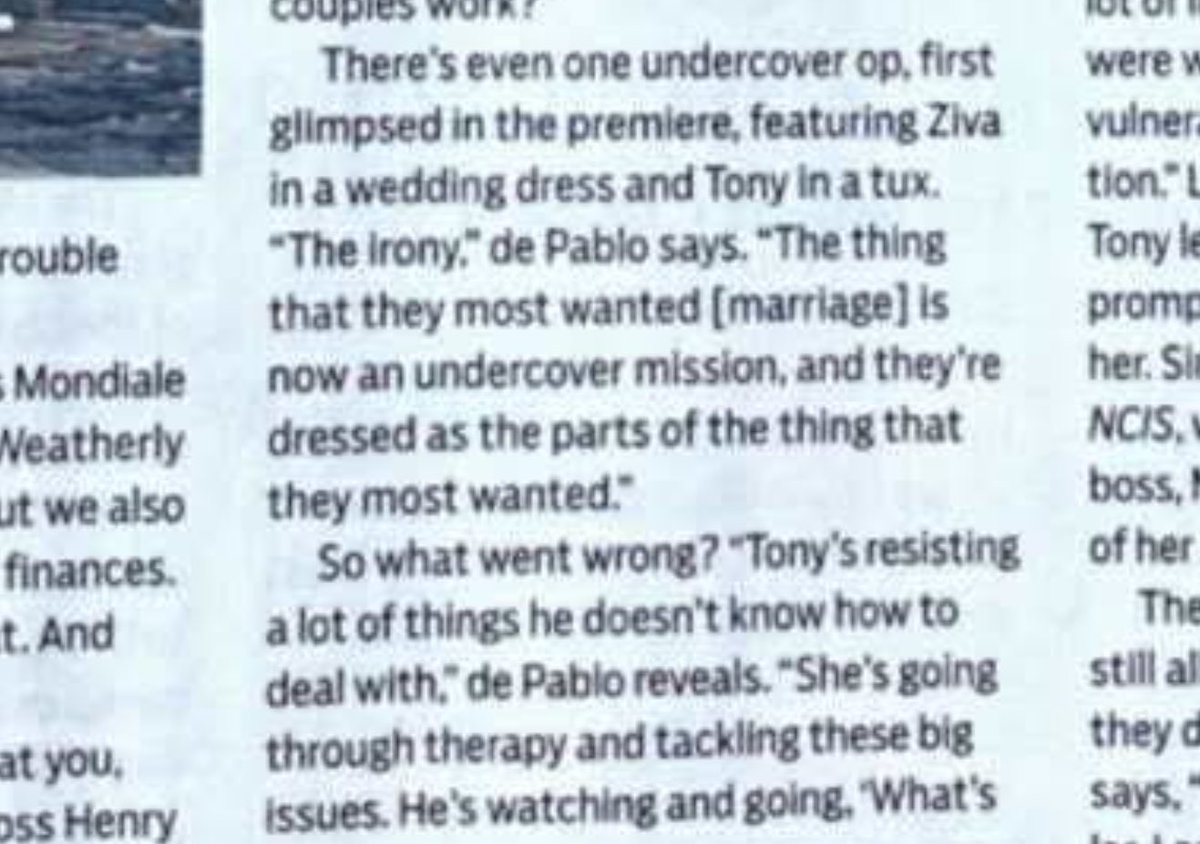 tivaswiftie's tweet image. “The thing that they most wanted (marriage) is now an undercover mission, and they’re dressed as the parts of the thing they most wanted. CAN Y’ALL FUCKING HEAR ME SCREAMING CRYING THROWING UP
#NCISTonyAndZiva