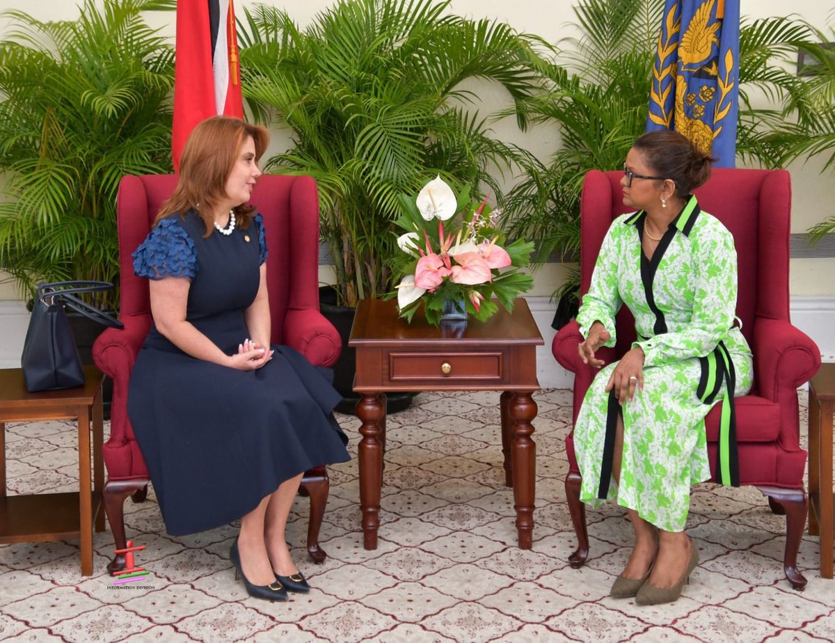 Embajadora de Guatemala presenta Cartas Credenciales en Trinidad y Tobago y fortalece los lazos diplomáticos con la nación caribeña.

#NotaDePrensa 🔗 prensa.gob.gt/comunicado/emb…