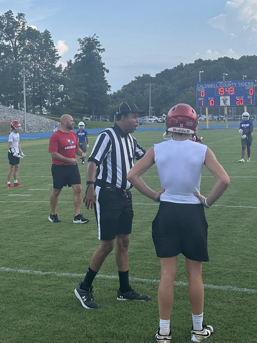 NelsonCoHSAthl1's tweet image. Nelson Co traveled to Caldwell Co tonight for 7 on 7 competition. The 2025 season is fast approaching. Cards open season August 23 vs Shelby Co in the Don Franklin Auto Bowl game hosted by NCHS.