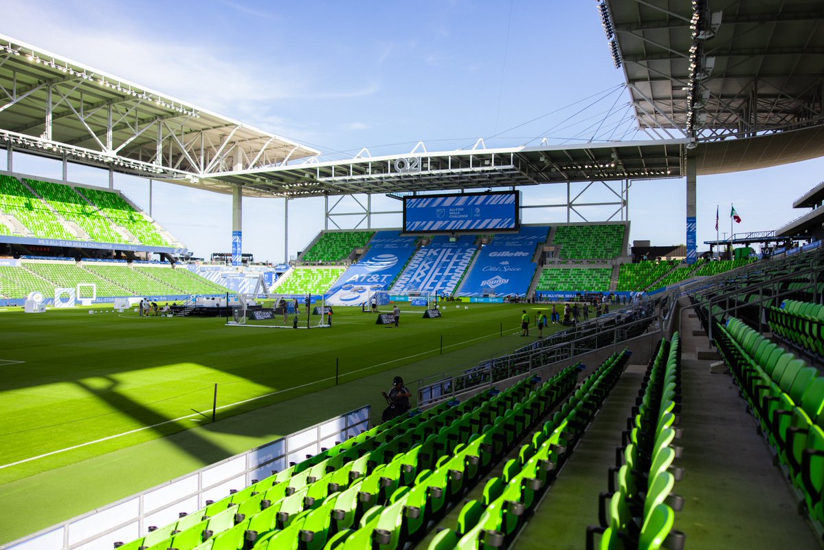 MLS's tweet image. Calm before the storm. 👌
Watch the #MLSAllStar Skills Challenge pres. by @ATT at 9pm ET: apple.co/4nXSFAe