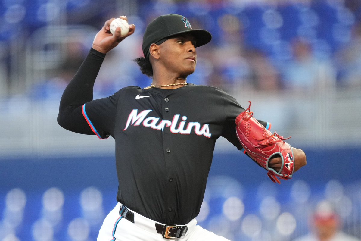 SleeperCubs's tweet image. RUMOR:
The Cubs have checked in with the Marlins on SP Edward Cabrera, and have a scouting presence at Cabrera’s start right now, per @matt_cozzi.