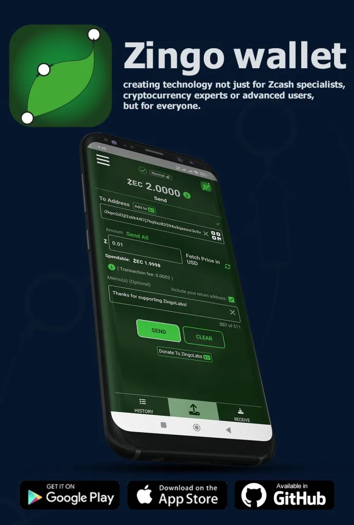 ZingoLabs's tweet image. We asked #Grok what we are, and here&apos;s what he had to say: 

Zingo Wallet is a non-custodial, privacy-focused mobile wallet designed specifically for Zcash (ZEC), a cryptocurrency that emphasizes strong privacy features through zero-knowledge cryptography. It allows users to…