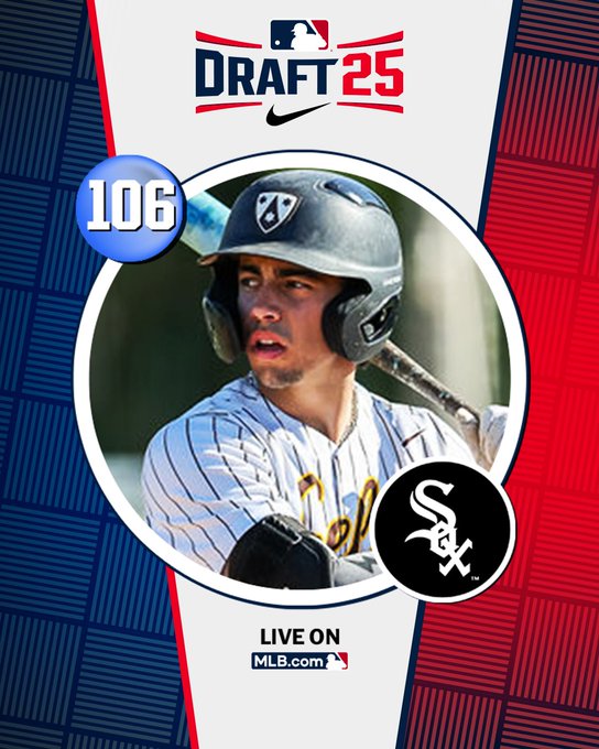 jimcallisMLB's tweet image. 4th-rder Landon Hodge signs w/@WhiteSox for $1,097,500 (slot 106 value = $722,600). California prep C, one of better HS backstops in @MLBDraft, quality lefty bat, athletic for his position. Louisiana State recruit.