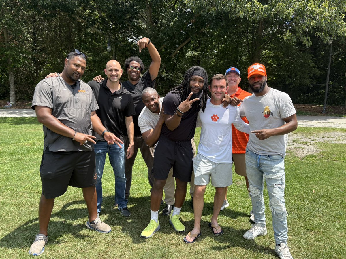 Adam Clack (@coachclack23) on Twitter photo One of them days🔥
GREAT morning session with <a href="/ParkviewFB/">Parkview Football</a> followed by an alumni appreciation lunch with some of the fellas that helped established the standard we are chasing.
Big shout out to our incredible sponsor <a href="/AgaveroLilburn/">Agavero Cantina - Lilburn</a> for hosting us!
<a href="/BradLester1/">Brad Lester</a> One of them days🔥
GREAT morning session with <a href="/ParkviewFB/">Parkview Football</a> followed by an alumni appreciation lunch with some of the fellas that helped established the standard we are chasing.
Big shout out to our incredible sponsor <a href="/AgaveroLilburn/">Agavero Cantina - Lilburn</a> for hosting us!
<a href="/BradLester1/">Brad Lester</a>