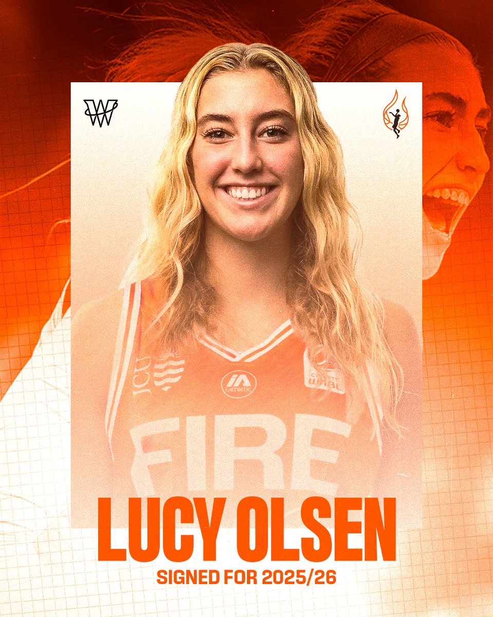 TownsvilleFire's tweet image. 🔥 Lucy Olsen is COMING TO THE FIRE 🔥
✅ 23rd overall pick to Washington
✅ WNBA rookie breakout: 19pts vs MIN
✅ All-American. Big 5 POY.
Townsville’s newest signing is a certified bucket 🧨
#TownsvilleFire #WNBL #LucyOlsen #FireUp #WNBAtoWNBL