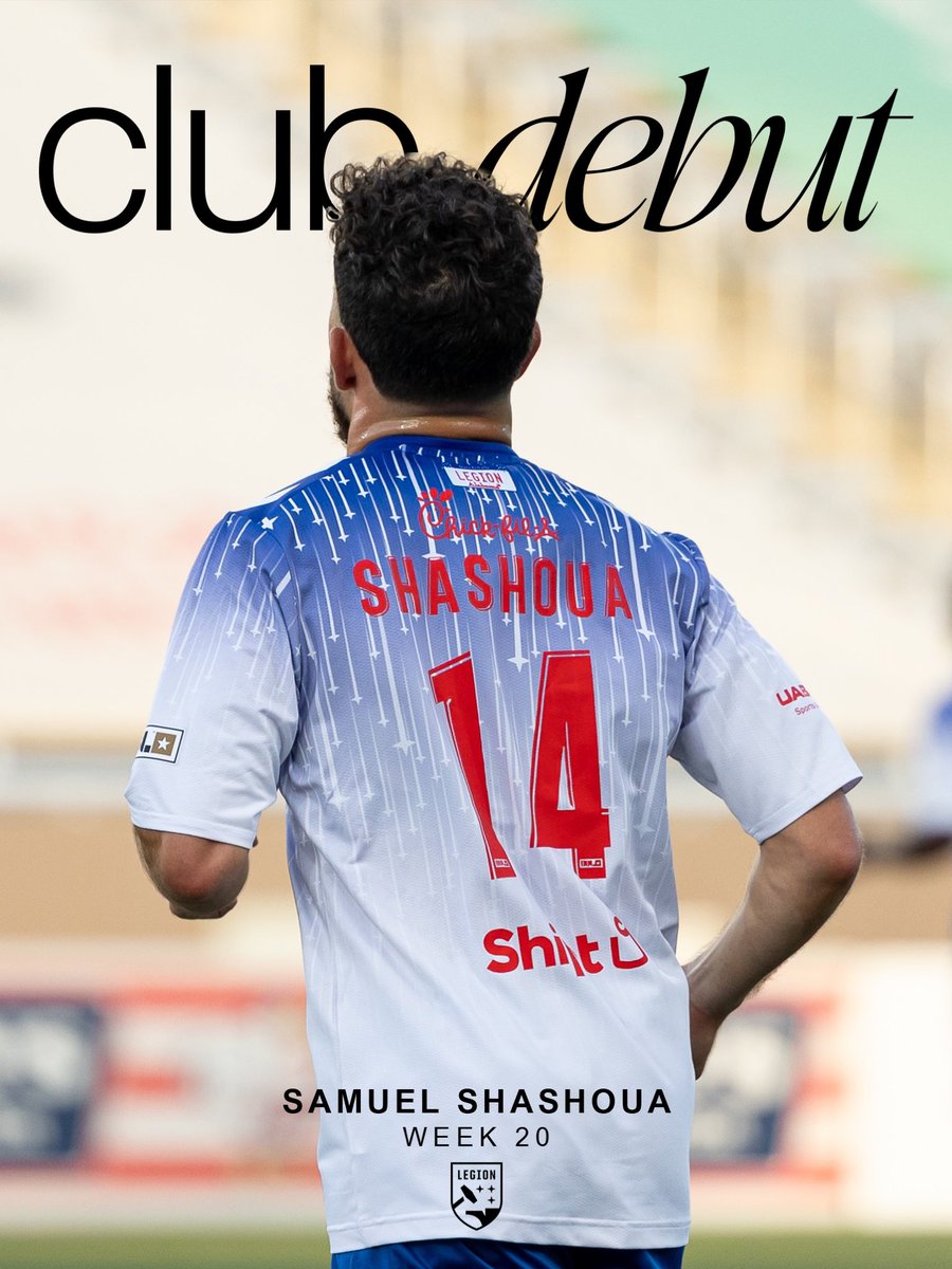bhmlegion's tweet image. New kid on the block, Samuel Shashoua made his Legion FC debut this past weekend!
👏 Congrats Sam!