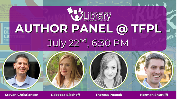 SquidMantis's tweet image. I’m in an author panel tonight at the Twin Falls Public Library at 6:30 pm. Come and ask questions!