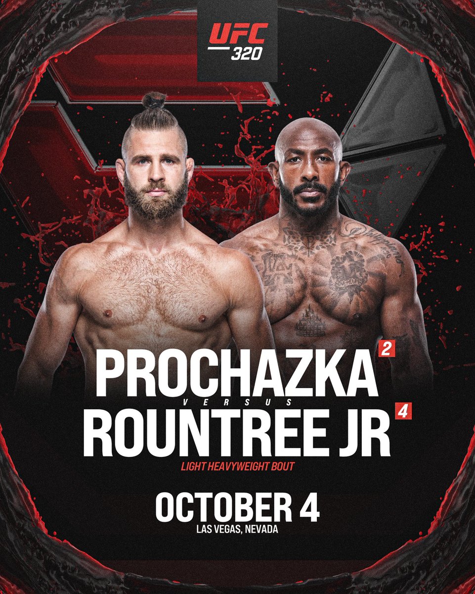 Full_Violence's tweet image. Dana White just made three fights official for UFC 320:
Alex Pereira vs. Magomed Ankalaev
Merab Dvalishvili vs. Cory Sandhagen
Jiří Procházka vs. Khalil Rountree Jr.
DANA COOKED. 🔥