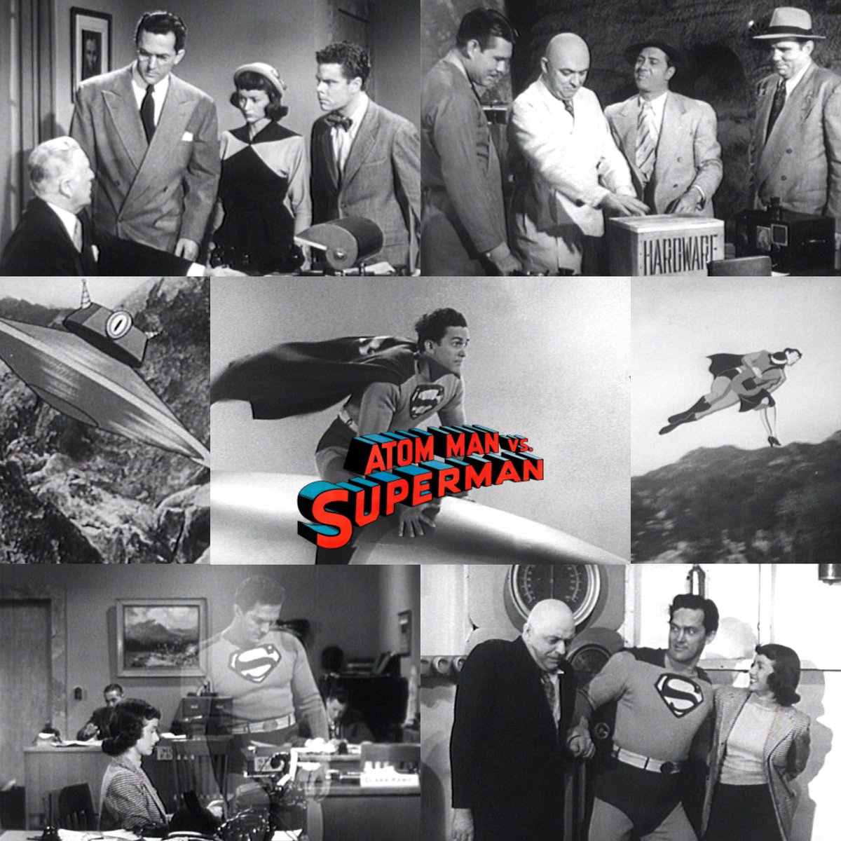 2ndaryProtocol's tweet image. The first chapter of the superhero serial โAtom Man Vs Supermanโ starring Kirk Alyn, Noel Neill, Tommy Bond, and Lyle Talbot soared into theaters 75 years ago this week. โ๏ธ ๐ฆธโโ๏ธ ๐ซฅ
TRIVIA: The Empty Doom, a desolate alternate-dimension that seems nigh-inescapable to anyone castโฆ