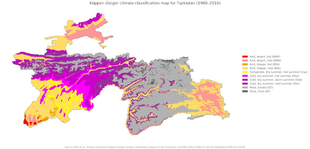 BrilliantMaps's tweet image. Climate Map of Tajikistan
More about the country: brilliantmaps.com/country-maps/m…
