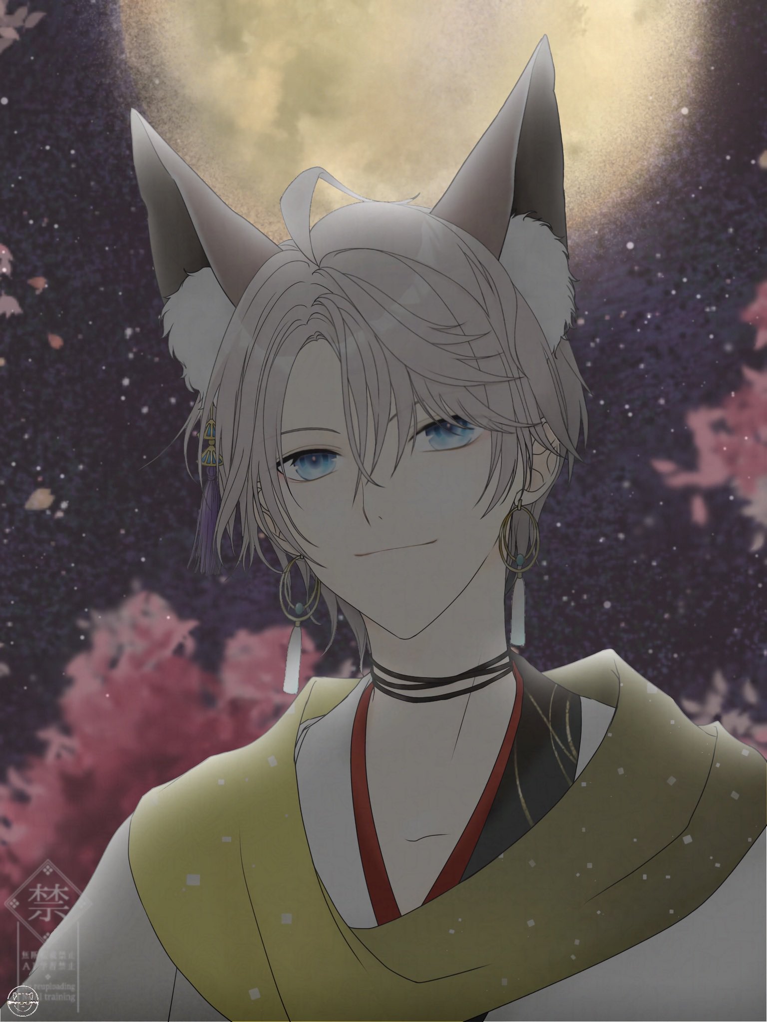妖精猫さん白コウモリバージョン おそうじねこちゃん○発売中○VRChat/cluster○ -白猫ver