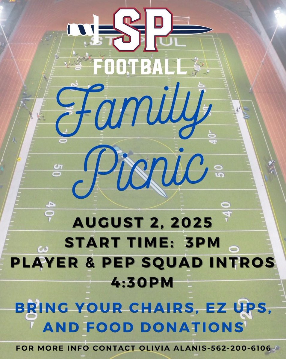 St. Paul Football (@stpaulhsfb) on Twitter photo St. Paul Football Family Picnic is just around the corner! <a href="/GhostsofStPaul/">The Ghosts of St. Paul Football</a> <a href="/dlineshowtime/">DLINESHOWTIME</a> St. Paul Football Family Picnic is just around the corner! <a href="/GhostsofStPaul/">The Ghosts of St. Paul Football</a> <a href="/dlineshowtime/">DLINESHOWTIME</a>