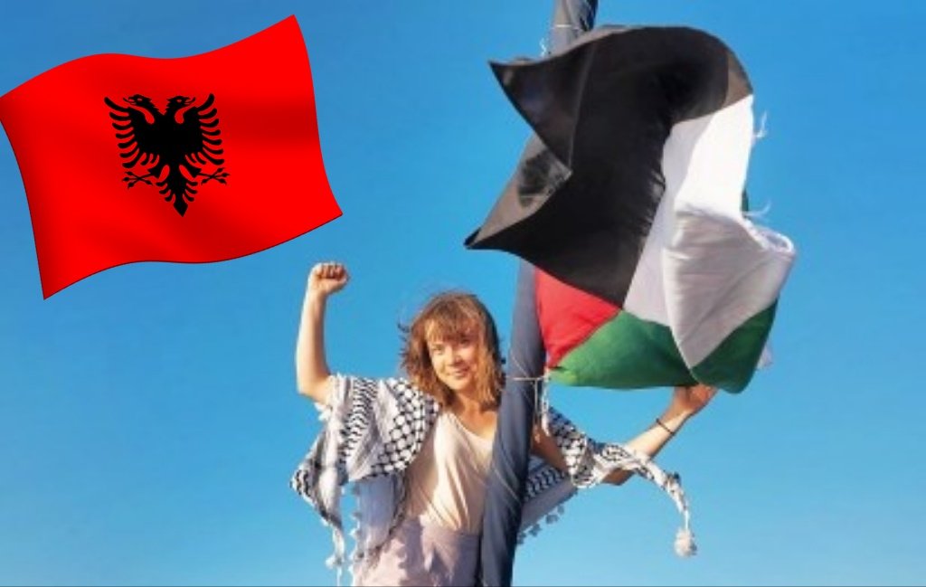 kos_data's tweet image. Greta Thunberg announced she will attend the pro-Palestine protest in Tirana on Wednesday.
Organizers said it will be the biggest pro-Palestine protest in Albania.