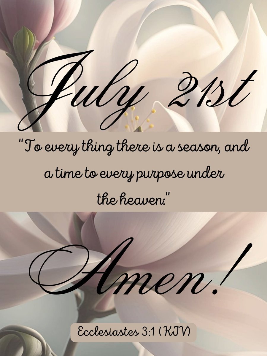 Stewart7Donna's tweet image. By God's Providence, to everything, there is a season and a time for all of God's purposes under the heaven.