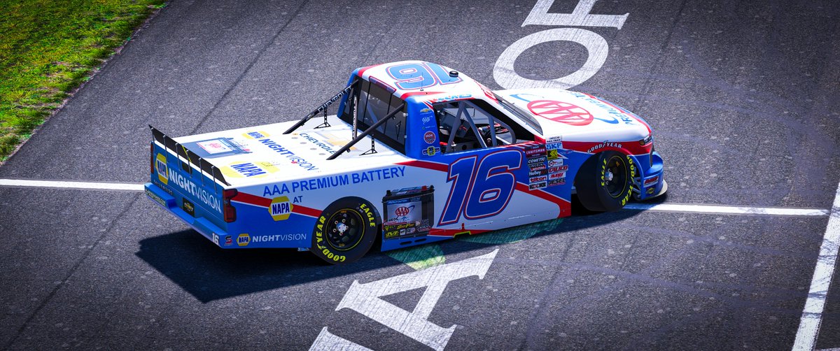Noah Blackwell (NJB_Designss_) (@njb_designss_) on Twitter photo 2025 <a href="/christianeckes/">Christian Eckes</a> <a href="/BMR_NASCAR/">Bill McAnally Racing</a> #16 AAA Premium Battery Chevy To be ran at Richmond Raceway
Template and number from <a href="/BIGEVILdesigns/">BIG EVIL Designs</a>
You can run this now on Trading Paints 2025 <a href="/christianeckes/">Christian Eckes</a> <a href="/BMR_NASCAR/">Bill McAnally Racing</a> #16 AAA Premium Battery Chevy To be ran at Richmond Raceway
Template and number from <a href="/BIGEVILdesigns/">BIG EVIL Designs</a>
You can run this now on Trading Paints