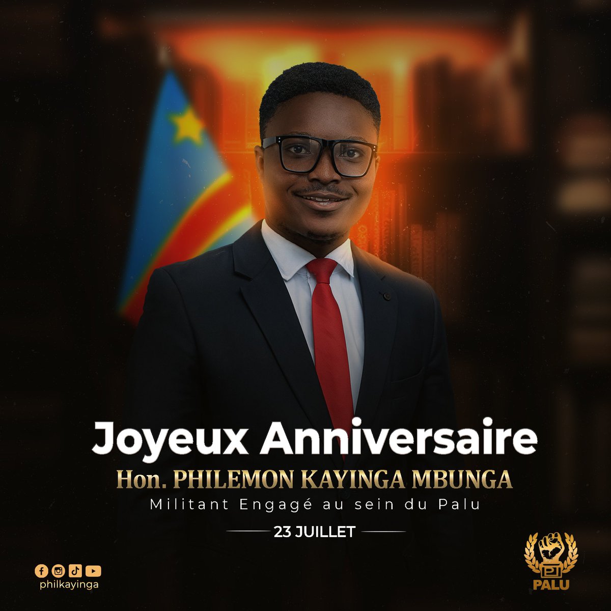 #RDC : Page rose 🌹 

« Tout coule, tout passe, rien ne demeure. Joyeux anniversaire à moi-même. »