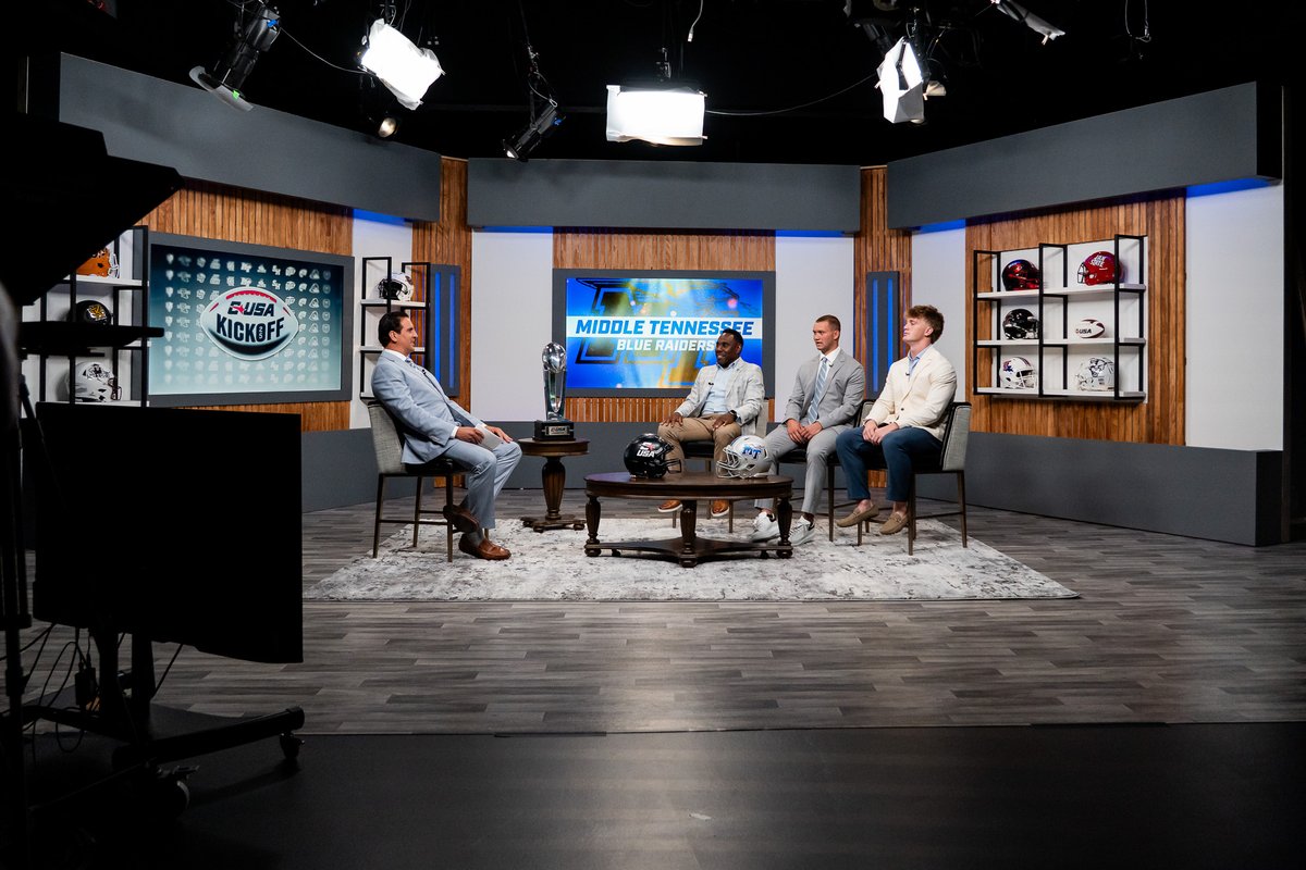 MT_FB's tweet image. Great times in Frisco at @ConferenceUSA Kickoff and Media Day!
#BoroBuiltMiddleMade