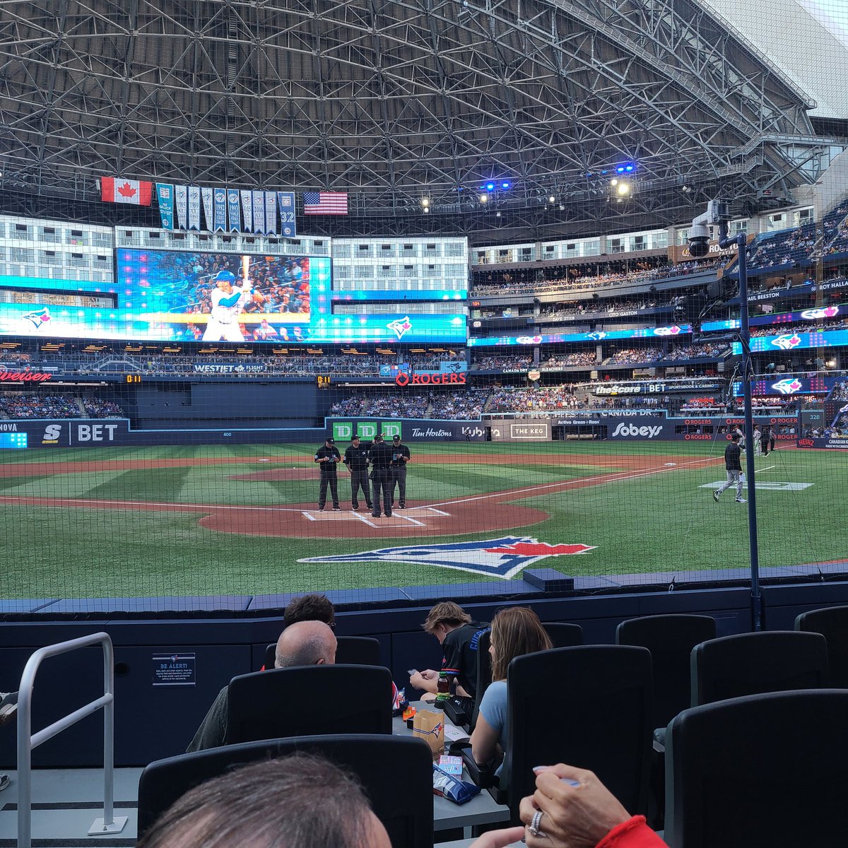 Present view. Go Jays.