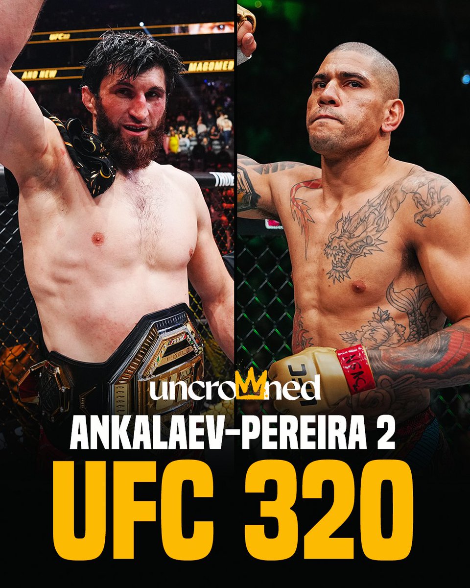 uncrownedcombat's tweet image. The #UFC320 main and co-main event 🔥🏆
#AnkalaevPereira2
#MerabSandhagen
