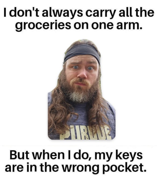 darrenwaggonerx's tweet image. Luckily living in a dumpster, a lot of the groceries fall in from the sky!