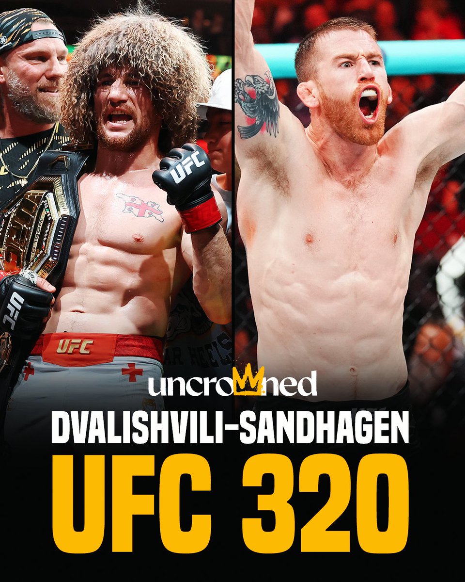 uncrownedcombat's tweet image. The #UFC320 main and co-main event 🔥🏆
#AnkalaevPereira2
#MerabSandhagen